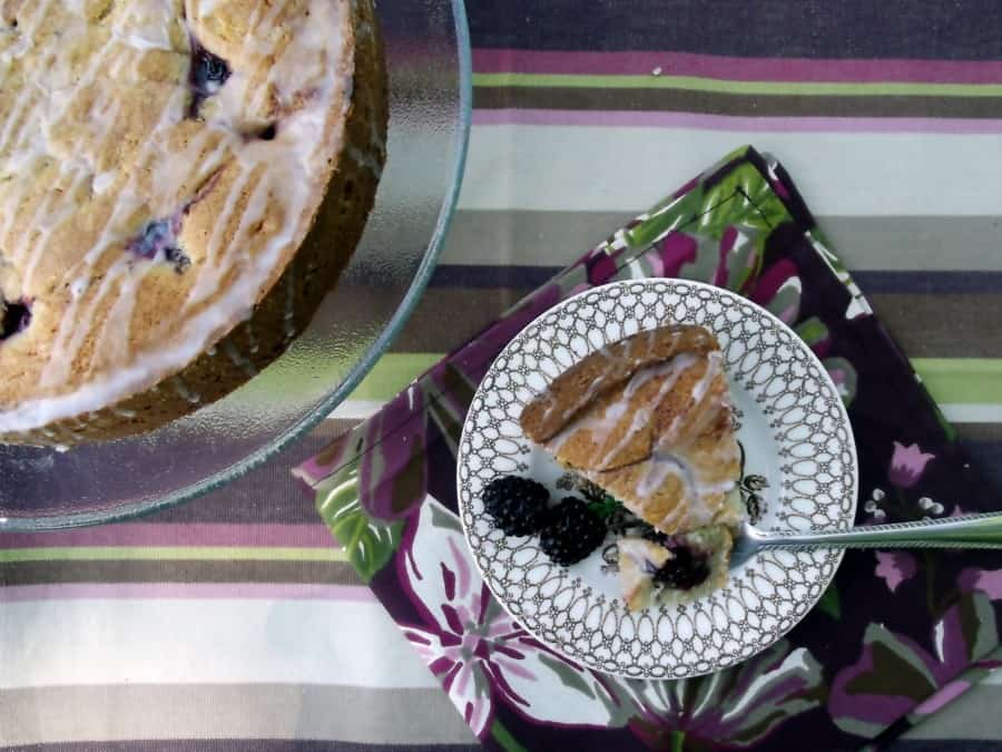 Blackberry Coffee Cake Recipe-Home in the Finger Lakes