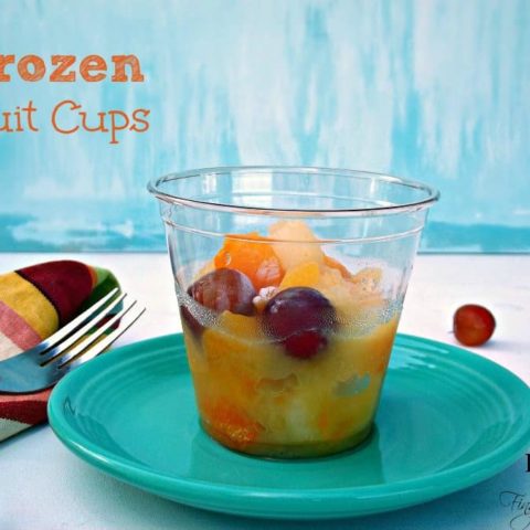 Frozen Fruit Cups
