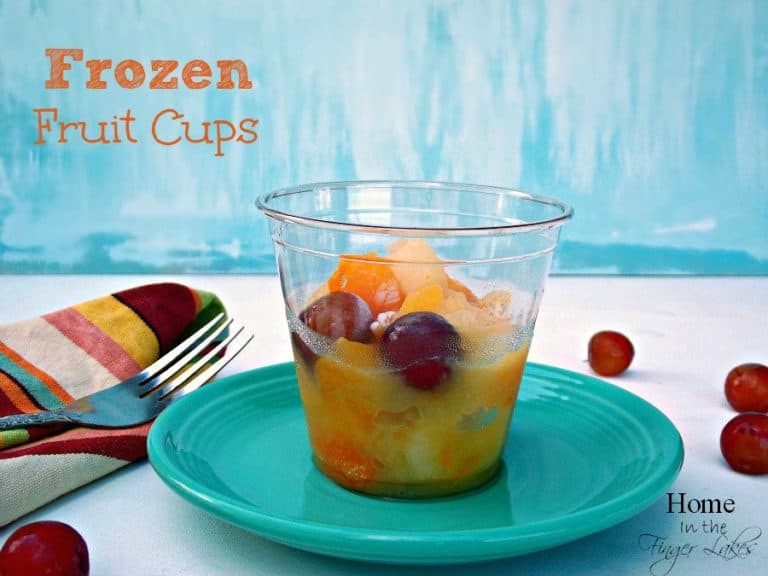 Frozen Fruit Cups