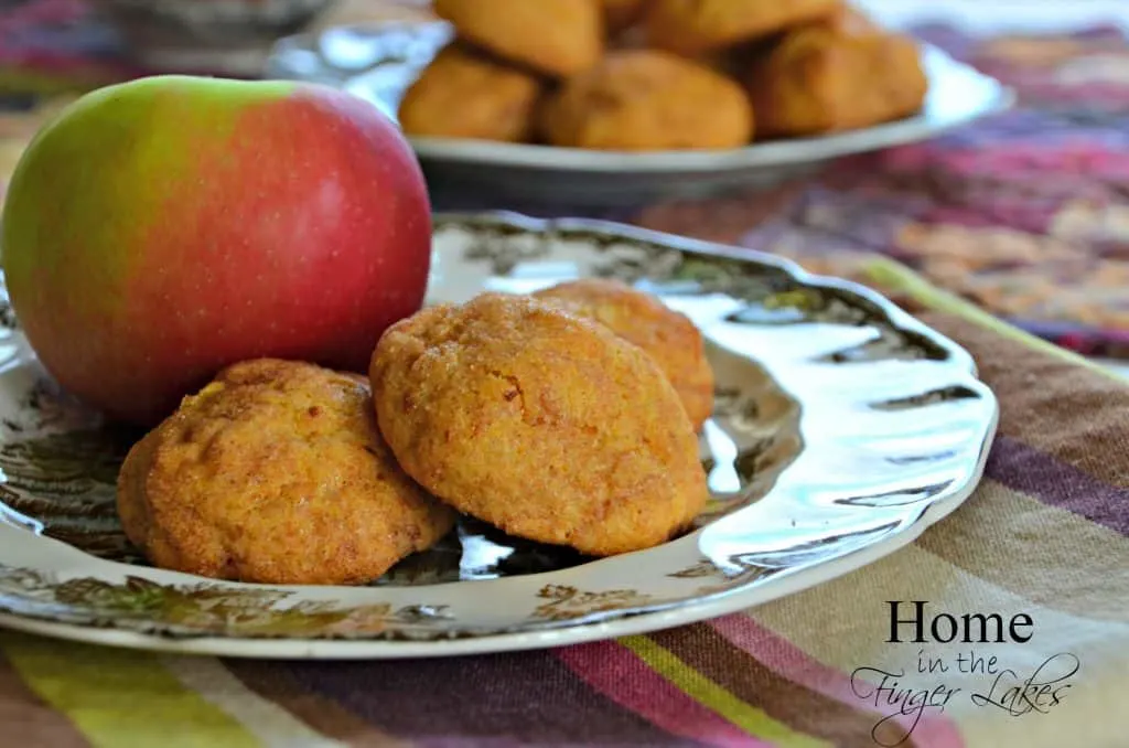 Pumpkin Snickerdoodles- Home in the Finger Lakes