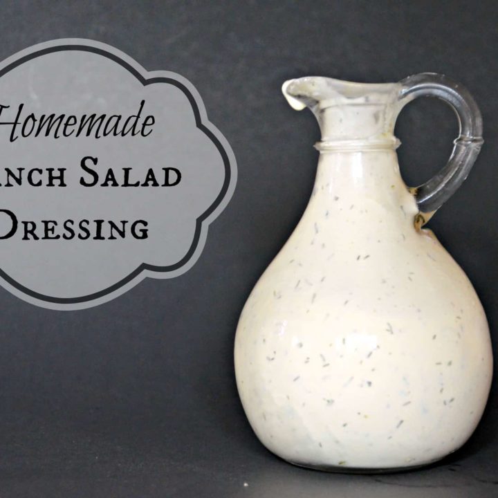 Homemade Ranch Salad Dressing