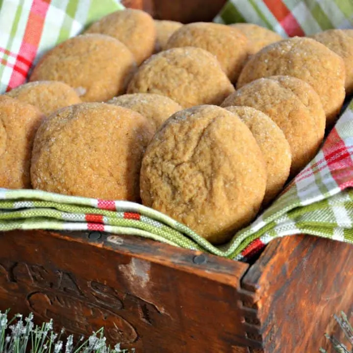 Big Soft Ginger Cookies-Home in the Finger Lakes