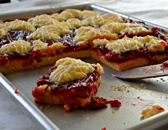 Cherry Almond Kuchen Recipe_Home in the Finger Lakes
