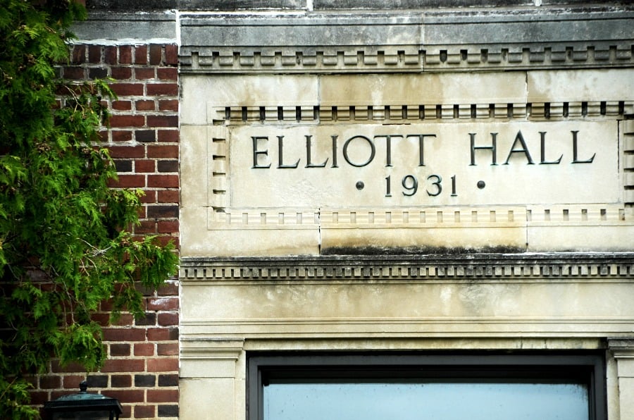 Elliot Hall Entrance