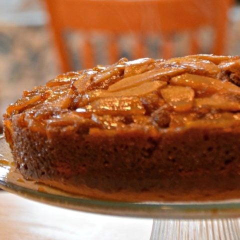 Apple Cider Upside Down Cake