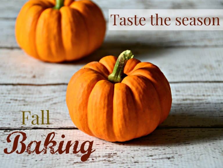Fall Baking Recipe Round-Up