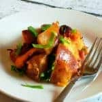 Slow Cooker Bacon Cheese Potatoes