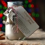 Gingerbread Cookie Gift Jar