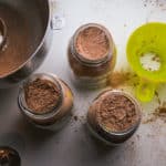 Hot Cocoa Dry Mix in Mason Jars