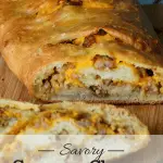 Savory Sausage Cheese Bread