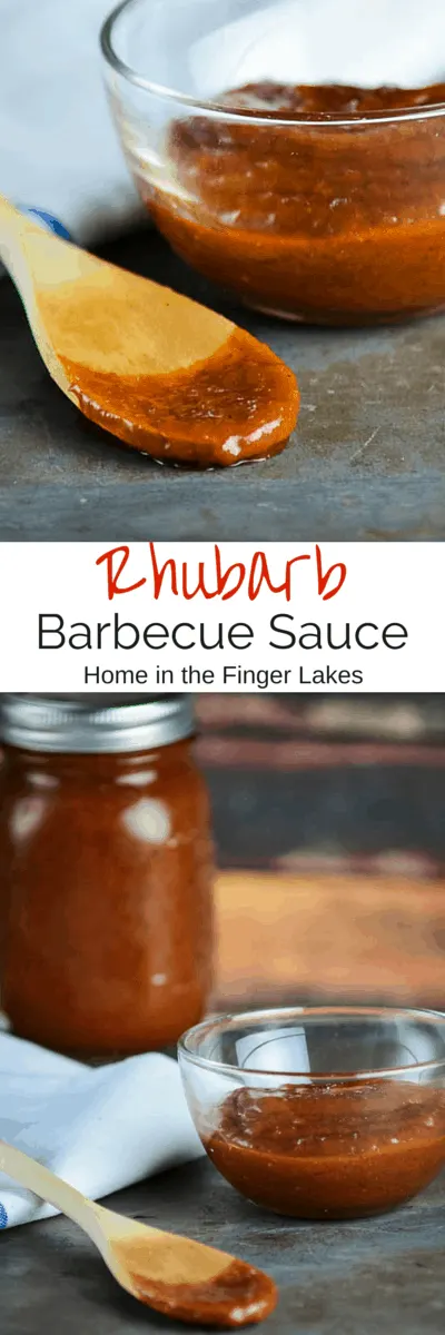 Rhubarb Barbecue Sauce