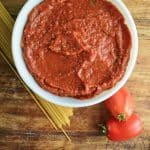 Fresh Oven Roasted Tomato Sauce