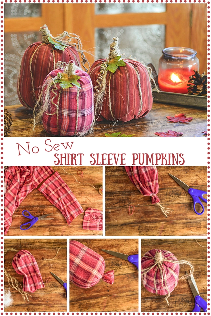 No Sew Shirt Sleeve Pumpkins (1)
