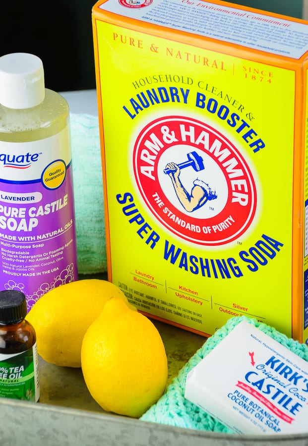 Making Homemade Natural Cleaning Products with Washing Soda is Cost effective and easy
