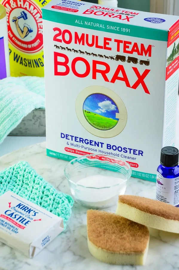 Use Borax to make homemade high performing laundry detergent, for a fraction of the cost.