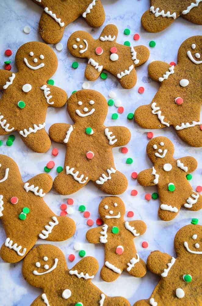 Soft and Chewy Gingerbread Cut-Out Cookies