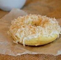 Baked Coconut Donuts
