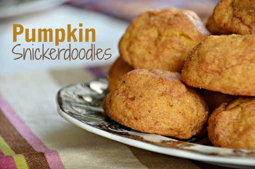 Pumpkin Snickerdoodles