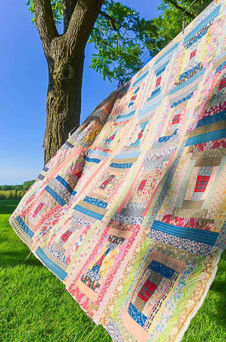 Vintage Redemption: When is it OK to Cut Up an Old Quilt?