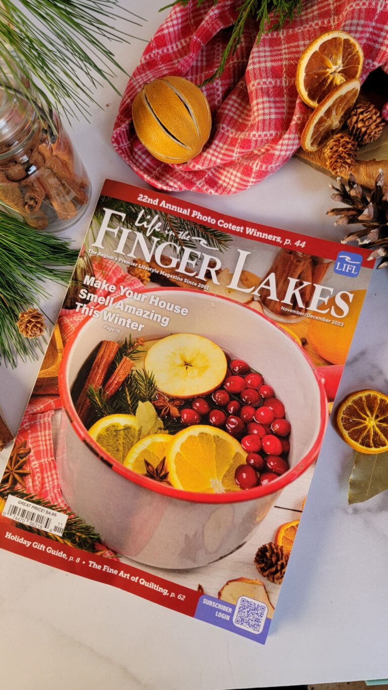We’re Featured in Life in the Finger Lakes Magazine!